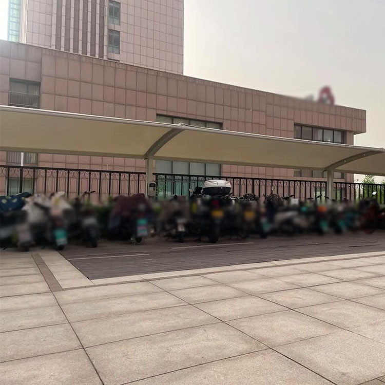 泸州膜结构电动车棚